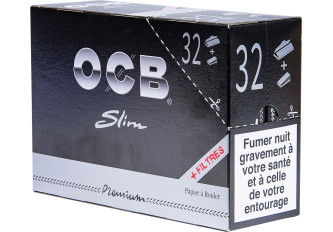 B. 32 CAHIERS 32F OCB SLIM + CARTON