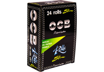 B. 24 ROLLS OCB SLIM PREMIUM