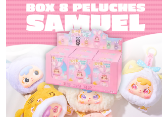 Box 8 peluches SAMUEL