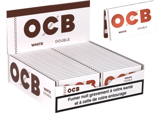 B.50 cahiers COURTS OCB N°4 (white)