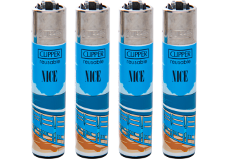 B.48 briquets CLIPPER large CP11 NICE + chaise