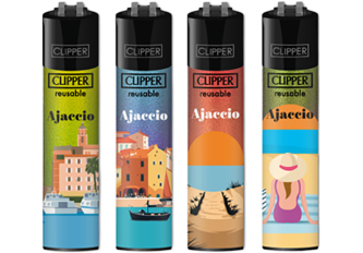 B.48 briquets MY CLIPPER large CP11 AJACCIO