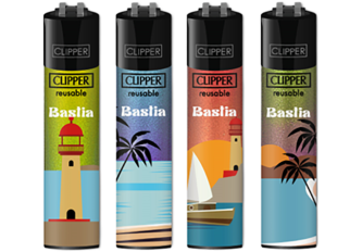 B.48 briquets MY CLIPPER large CP11 BASTIA