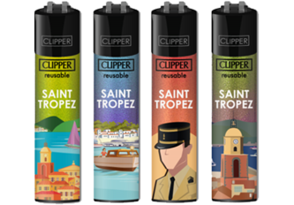 B.48 briquets MY CLIPPER large CP11 St TROPEZ 2