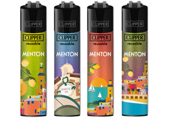 B.48 briquets MY CLIPPER large CP11 MENTON