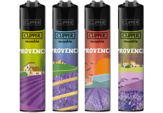 B.48 briquets MY CLIPPER large CP11 PROVENCE