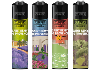 B.48 briquets MY CLIPPER large CP11 ST REMY DE PROVENCE