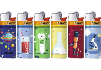 B.50 mini briquets BIC J25 COOL SCIENCE