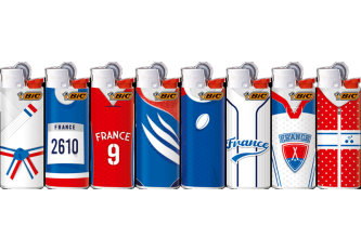 B.50 briquets mini  BIC J25 SPORTIF