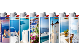 B.50 briquets BIC GM J26 PAYSAGE MER