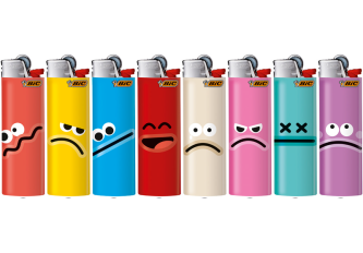 B.50 briquets BIC GM J26 EMOTION