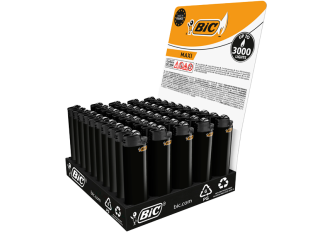B.50 briquets BIC GM J26 ALL BLACK