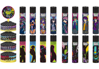 Carrousel 192 briquets CLIPPER large CP11 CYBERPUNK