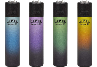 B.48 briquets CLIPPER micro BLACK GRADIENT