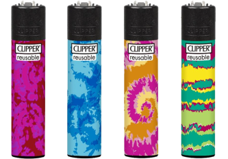 B.48 briquets CLIPPER large TIE DIE