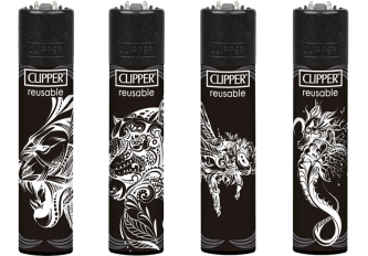 B.48 CLIPPER large TRIBAL INK