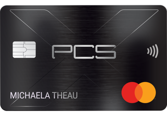 Carte paiement PCS METAL X