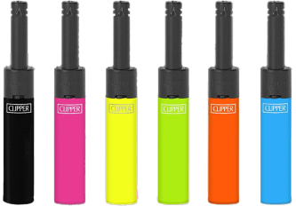 B.24 briquets CLIPPER mini tubes