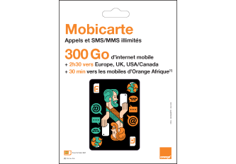 SIM MOBICARTE 300GO VP19,99€