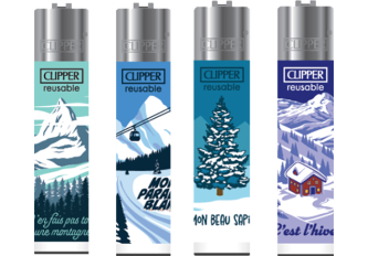 B.48 briquets CLIPPER large CP11 HIVER