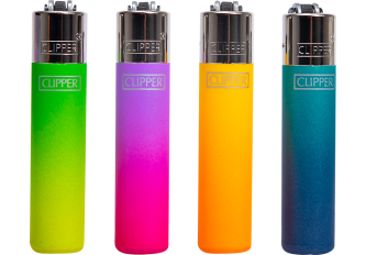 B.48 briquets CLIPPER large CP11 METALIC GRADIENT