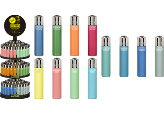 C.144 briquets CLIPPER micro PAINTED MIX 11