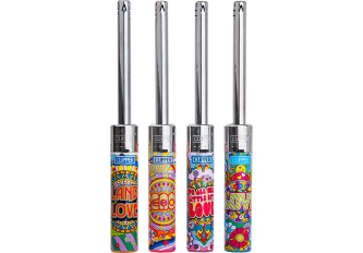 B.12 briquets CLIPPER tube + all gaz HIPPIE