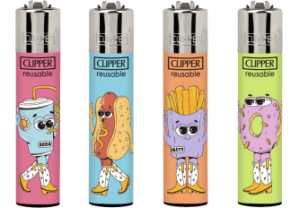 B.48 briquets CLIPPER large FOOD FOR