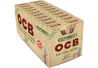 B.20 étuis 120 filtres sticks OCB BIO