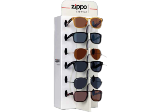 Présentoir 9 lunettes solaires polarisée ZIPPO