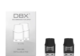 Lot 2 pods recharge dbx vape ZIPPO