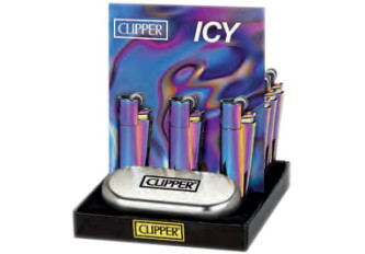 P.12 briquets CLIPPER ICY 2