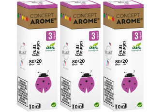 3xFL 80/20 FRUITS ROUGES 03MG