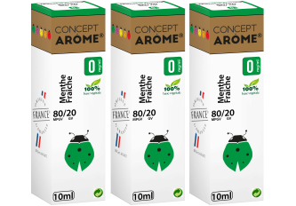 3xFL 80/20 MENTHE FRAICHE 00MG