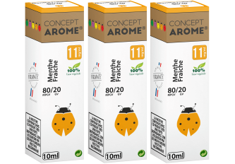 3xFL 80/20 MENTHE FRAICHE 11MG