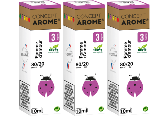 3xFL 80/20 POMME D'AMOUR 03MG