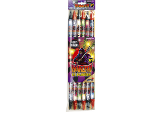 B.12 blisters de 12 fusées sifflantes - Feux d'Artifice