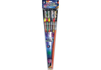 Sachet 10 Fusées SPACE MACHINE