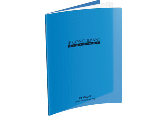 CAHIER A4 96P SEYES POLYPRO BLEU