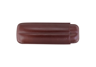 Etui 2 cigares ROBUSTO marron