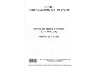 Notice d'information locataire