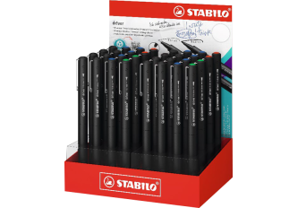 Présentoir 32 feutres STABILO DR!VER