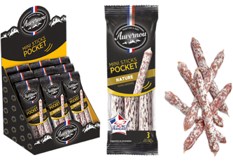 P.24 sachets mini Sticks AUVERNOU