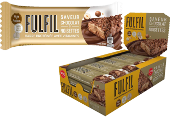 B.15 barres protéinées FULFIL 40gr Chocolat & Noisette