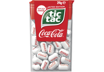 B. 24 étuis TIC TAC CocaCola