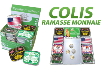 Colis pastille + Ramasse monnaie