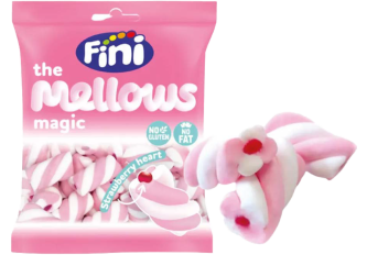 B.12 sachets  FINI  Mellows Magic80gr