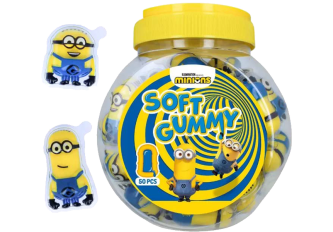 Tubo 50 soft gummy MINIONS