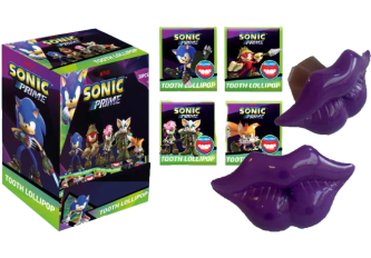 B.30 sucettes TOOTH LOLLIPOP SONIC