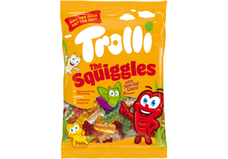 C.30 sachets 100gr TROLLI SQUIGGLES